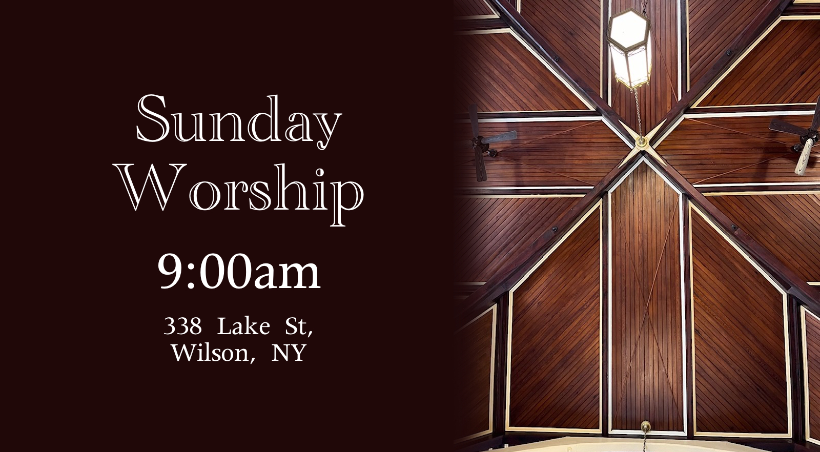 Sunday Worship, 9am 